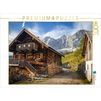 Calvendo Puzzle Alte Hütte auf der Neustattalm (1.530 m)
