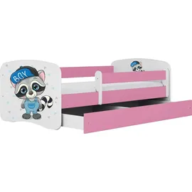 raumhirsch furniture Kinderbett Raumhirsch 80 x 180 cm Holzwerkstoff rosa