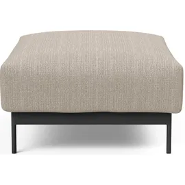 Innovation Living Polsterhocker 100 x 41 x 75 cm Beige/Grau