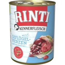 Rinti Kennerfleisch Geflügelherzen 24 x 800 g