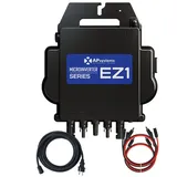 SUNNIVA Wechselrichter AP Systems Mikro-Wechselrichter 800 W EZ1-M-EU für Balkonkraftwerk, (IP67 wetterfest, Plug&Play Installation, 2 MPPT, Bluetooth & WIFI, inkl.5m Anschlusskabel & 4x1m Solar-Verlängerungen Micro Inverter)