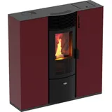 KALOR Pelletkamin | Quadra Mod 10C | kanalisierbar | 9 kW | Bordeaux