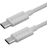 Kodak USB-C auf USB-C 1 m Weiß