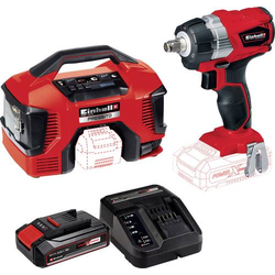 Einhell Power X-Change Akku-Schlagschrauber 18V 2.5Ah Li-Ion inkl. Akku, inkl. Hybrid-Kompressor