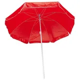 MacMa Strandschirm Ø 180 cm Rot