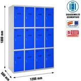 Simonrack Simonlocker Grau-blau Robuster Schrank