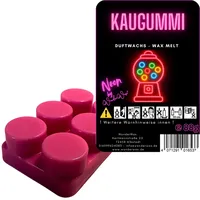 WonderWax Neon Duftriegel 6 x Duftwachs Kreise Wachsmelt Duftwachs Raumduft für Duftlampen Soja Wachs Melts Duftmelt Aroma Wellnes Kerzen Wärmer Wax Tarts Kaugummi