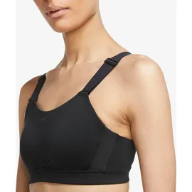 Nike Alpha verstellbarer High Support Sport-BH Damen 010 black/black/dk smoke grey/dk smoke grey XS A-C
