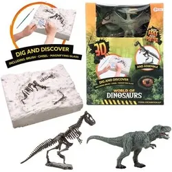 TOI TOYS 35995Z WORLD OF DINOSAURS Ausgrabungsset-Fossil, sortiert