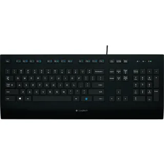 Logitech K280e DE schwarz
