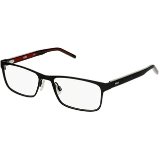 Hugo HG 1005 Herren-Brille inkl. Gläser Vollrand Eckig Metall-Gestell 55/18/145, schwarz