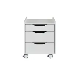 PAIDI Rollcontainer   Rollcontainer 3S , weiß , Maße (cm): B: 44,3 H: 53,29 T: 57.3