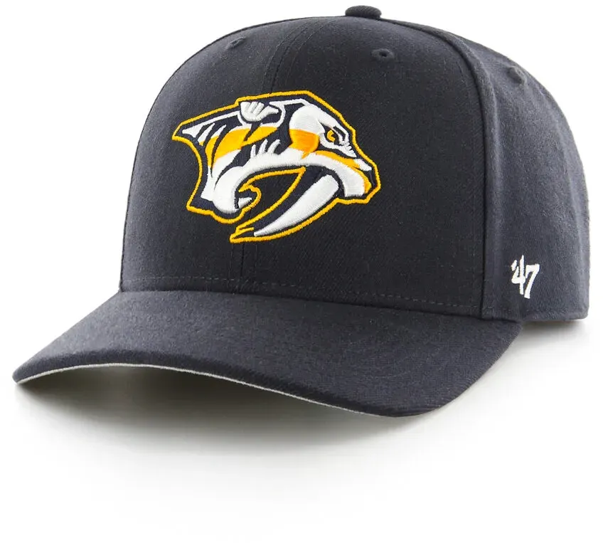 Herren Kappe  47 Brand Kappen  MVP DP NHL Nashville Predators Cold Zone ’47 MVP DP - Schwarz