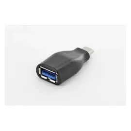 Digitus USB 3.0 Adapter Typ-C zu Typ-A St./Bu. schwarz