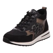 REMONTE Damen Klassische Stiefel D1G71, Frauen Stiefel,lose Einlage,uebergangsstiefel,uebergangsschuhe,lederstiefel,Boots,schwarz Kombi (03),40 EU