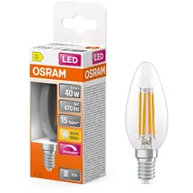Osram LED-Lampe E14 3,4 W 470 lm warmweiß