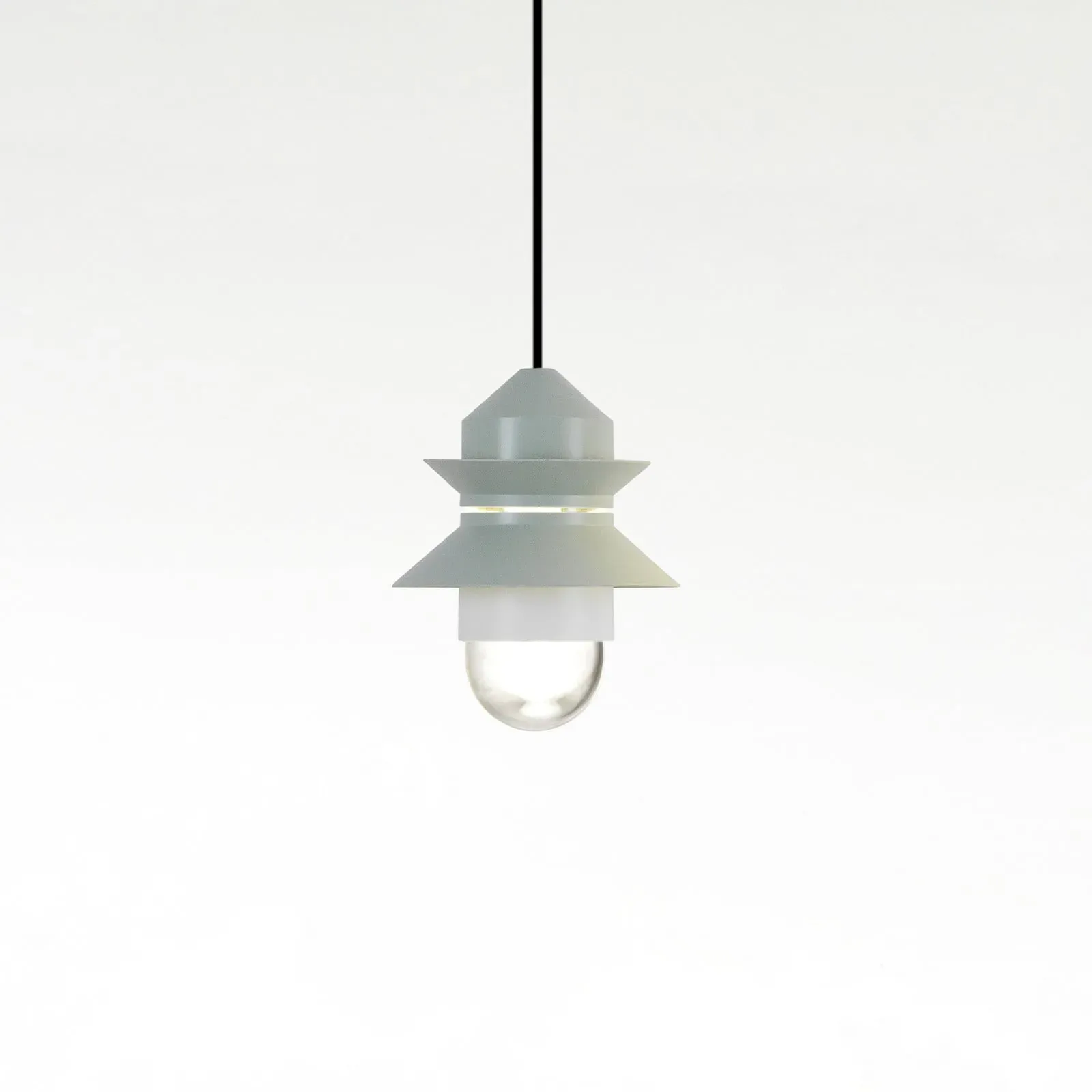 Pendelleuchte MARSET, Santorini, dimmbar, Grün, für Wohnzimmer, Glas, Design - 25.8