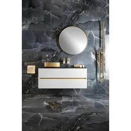 Sapho NOTION Spiegel 80 x 80 cm Gold