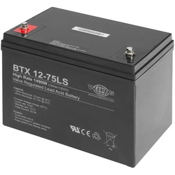 Wing BTX12-75LS 12V 75Ah high rate hochstromfähig Bleiakku AGM Blei Gel Akku