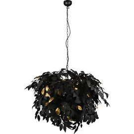 rl live your light Leavy 4-flg. 28W 60 cm schwarz/gold