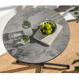 Dehner Klapptisch Capri, rund, ca. Ø70/H74 cm
