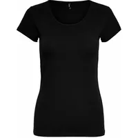 Only Onllive Rundhalsshirt Schwarz M