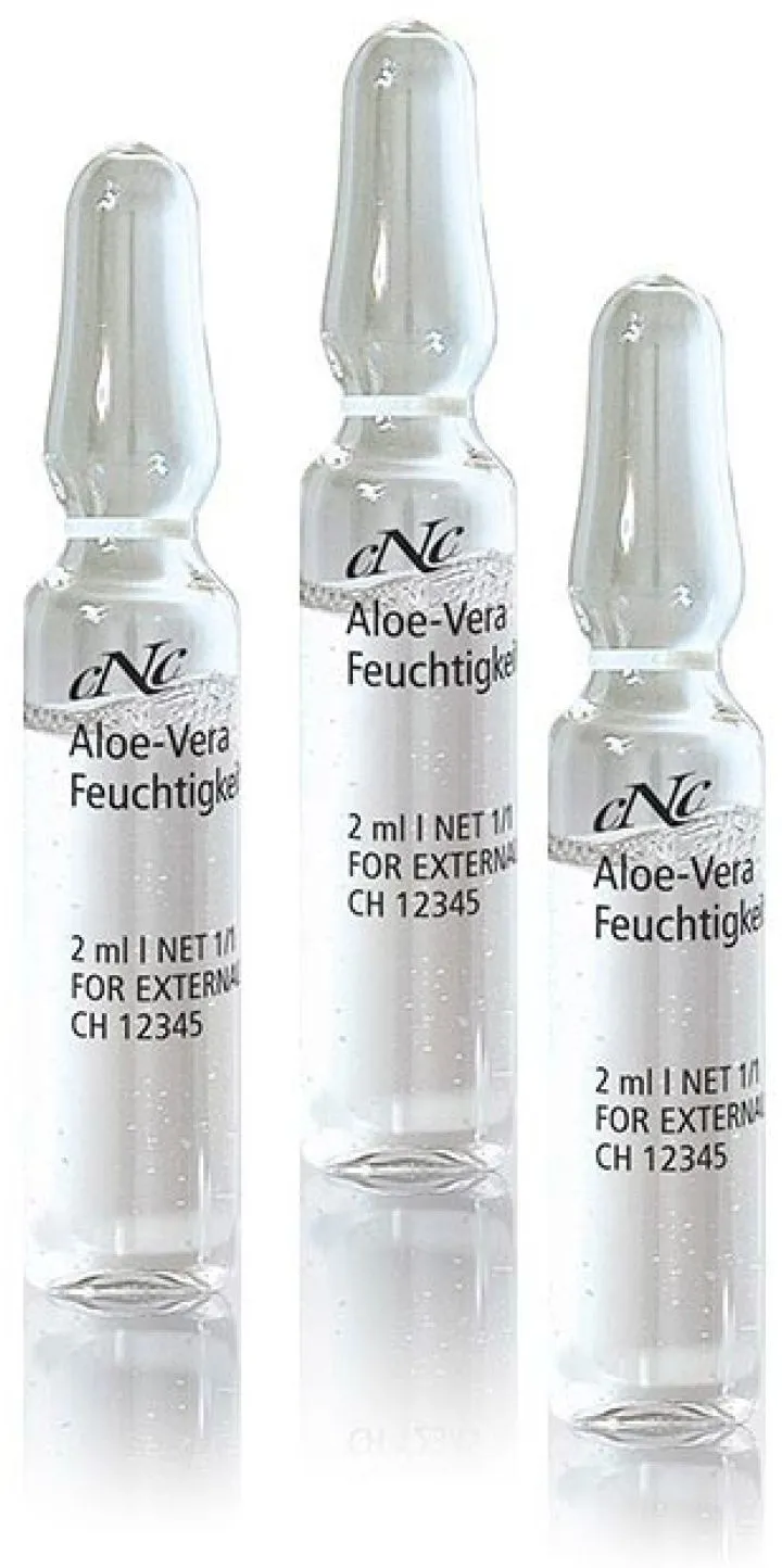 CNC cosmetic Wirkstoffampullen Aloe Vera Feuchtigkeitsampulle 20 ml Frauen