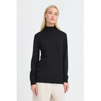 Oxmo Rollkragenpullover Schwarz XXL