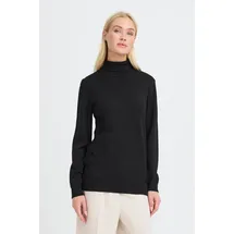Oxmo Rollkragenpullover Schwarz XXL