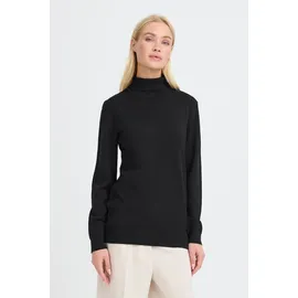 Oxmo Rollkragenpullover Schwarz XXL