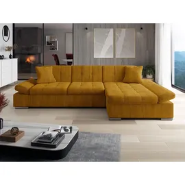 Mirjan24 Ecksofa Malwi Cord mit Bettkasten, und Schlaffunktion Elegante Couch, Poso 01,