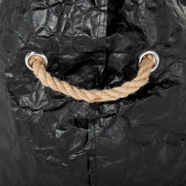 Beliani Sitzsack DROP Schwarz