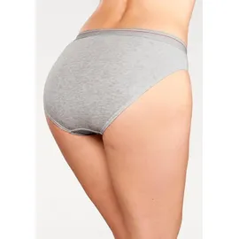 H.I.S. Bikinislip 6 St. Grau/Schwarz/Weiß 40/42