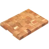 vidaXL Hackblock Akazie 1-tlg. 60 x 40 x 3,8 cm Braun