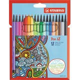 Stabilo Pen 68 18er Set