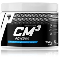 Trec Nutrition Trec CM3 Powder 1er Pack x 250g Malat dreikreatinieren Kreatin Creatine 95% Keine Zusätze Muskelkraft und Kraftaufbau (Orange)