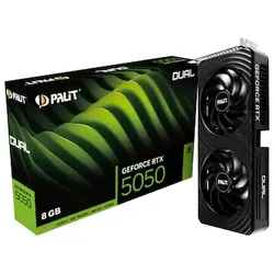 PALIT GeForce RTX 5050 Dual 8GB GDDR6 Grafikkarte HDMI/DP