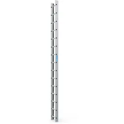 Zarges Dachleiter 15 Sprossen alu natur