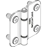 HAWA Multifold 30/W Mittelscharnier 30 x 5 x 1,5 cm