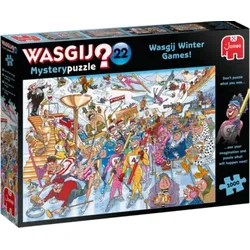 JUMBO 25012 Wasgij Mystery 22 - Wasgij Winterspiele - 1000 Teile