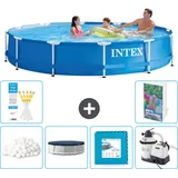 Frame Pool Rund - 366x76 Cm - 7-teilig  S159