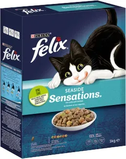 Felix Seaside Sensations, mit Lachs und Gemüse 1kg (Rabatt für Stammkunden 3%)