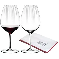 Riedel Performance Cabernet Merlotgläser inklusive Poliertuch 2er Set Gläser 2 ct 