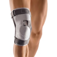 Bort Asymmetric® Plus Kniebandage Knie Gelenk Stütze Bandage Kniegelenkbandage, Links, XXXL