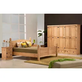Möbilia Bettgestell 192 x 216 cm Beige