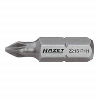 HAZET 2215-PH1 Kreuzschlitz-Bit PH 1 Sonderstahl zähhart C 6.3