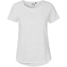 kompatible Ware Neutral Damen Bio T-Shirt mit Rollärmel \O80012\" ash grey M