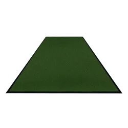 Schmutzfangmatte Colorstar, olive, waschbar, glatter Rücken 7460200300150-C16 , Maße (B x T): 200 x 300 cm