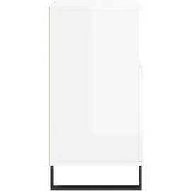 vidaXL Sideboard Hochglanz-Weiß 60x35x70 cm Holzwerkstoff