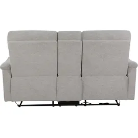 Home Affaire »ODILON, 2er-Kinosofa, TV-Sessel, Mulitmedia-Sofa, Struktur, USB A/C,« Relaxfunktion manuell u. elektrisch, Getränkehalter, Staufach